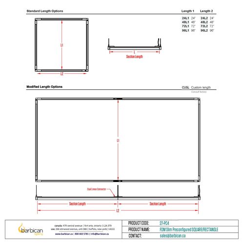 FOM Slim Rectangle LD Page 1