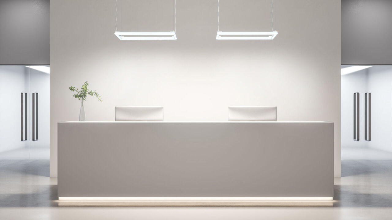 Barbican Lighting HPC Solo PC Sq Mitre Reception