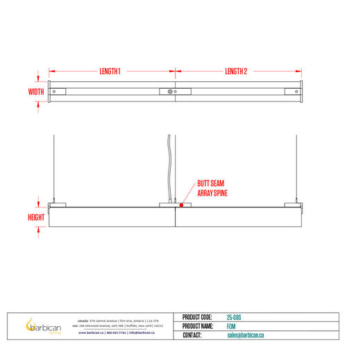Barbican Lighting 25 SBS FOM LD