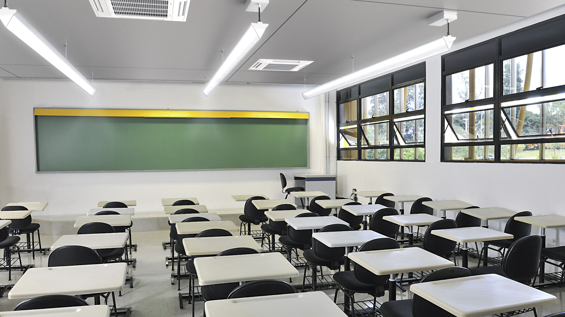 Barbican Lighting Fom Triangle Classroom