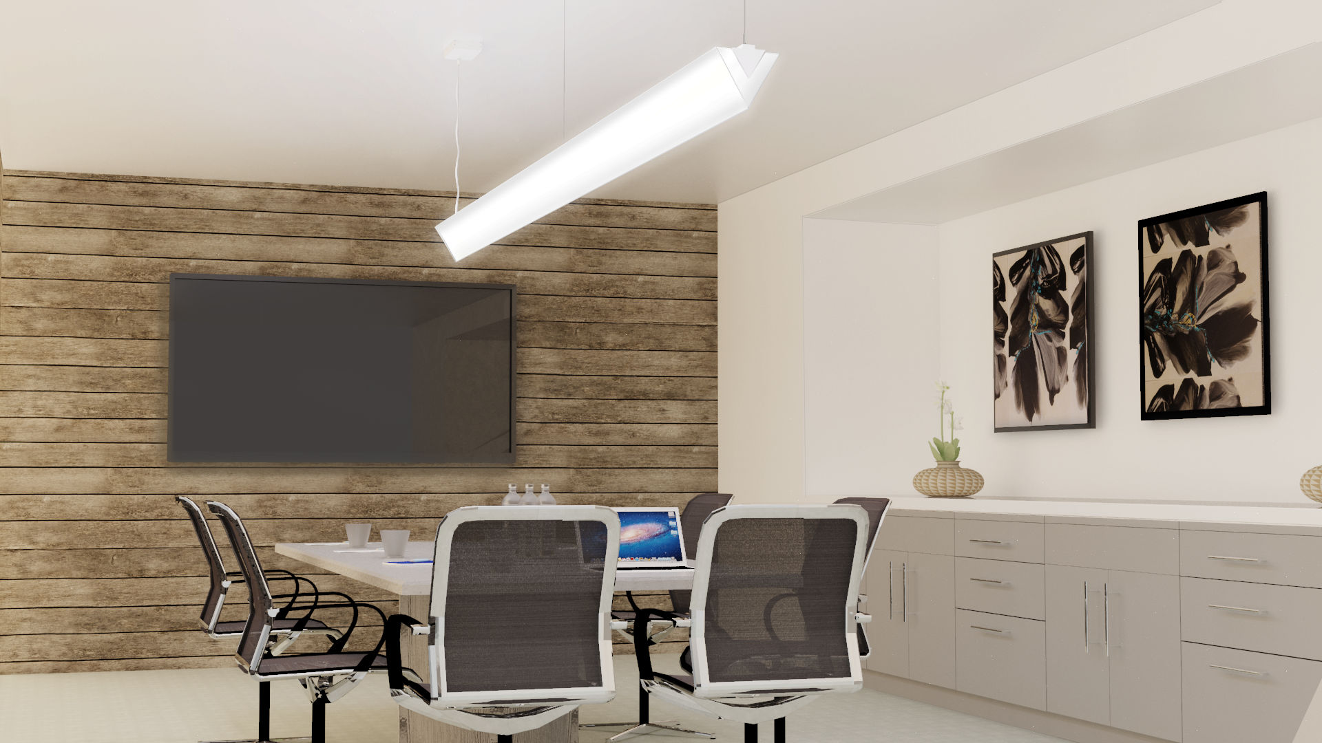 Barbican Lighting Fom Triangle Boardroom